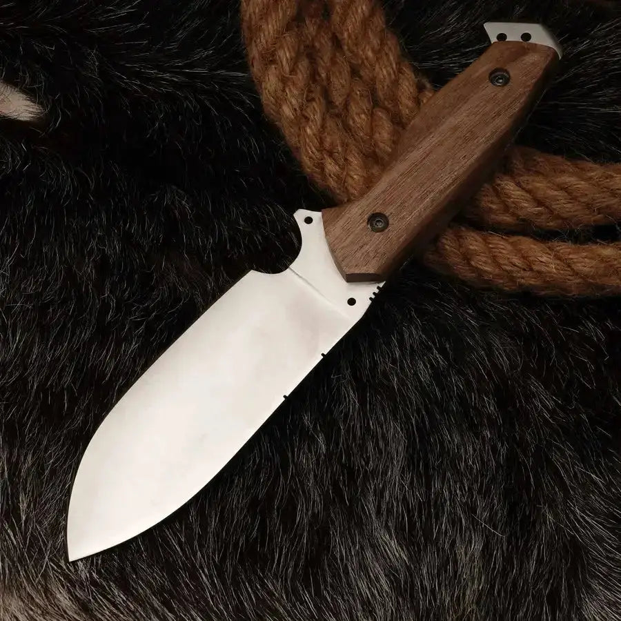 Handmade forged D2 Stainless Steel Full Tang hunting Knife - fixed blade skinner knife