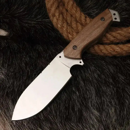 Handmade forged D2 Stainless Steel Full Tang hunting Knife - fixed blade skinner knife