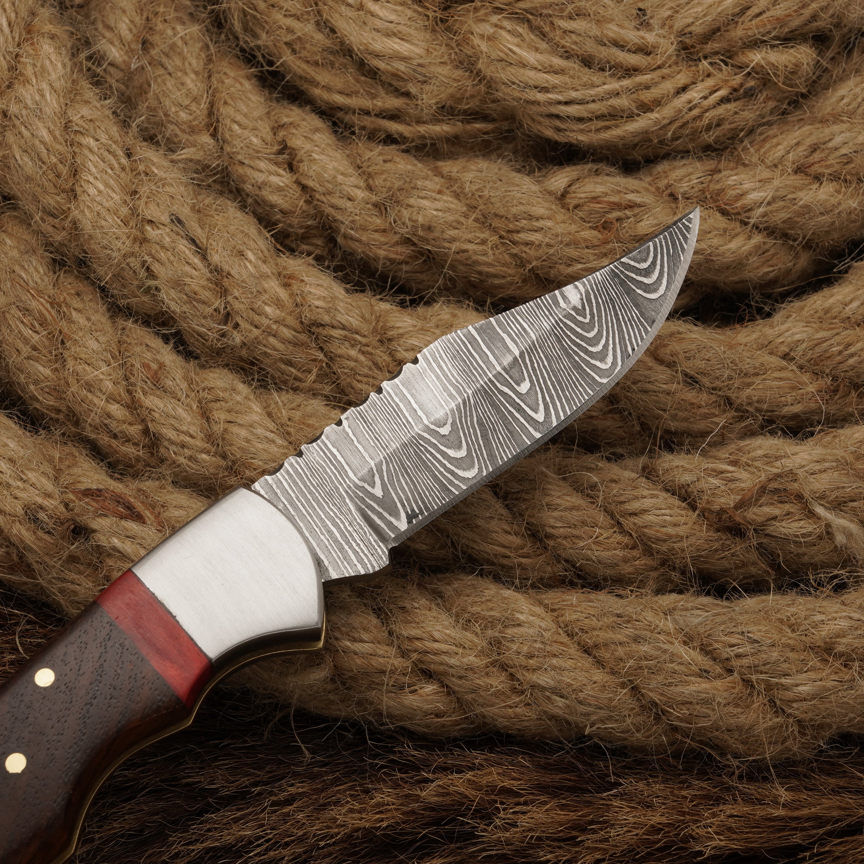 Handmade Damascus Steel Folding Knife | EDC Pocket knife Back lock folding knife