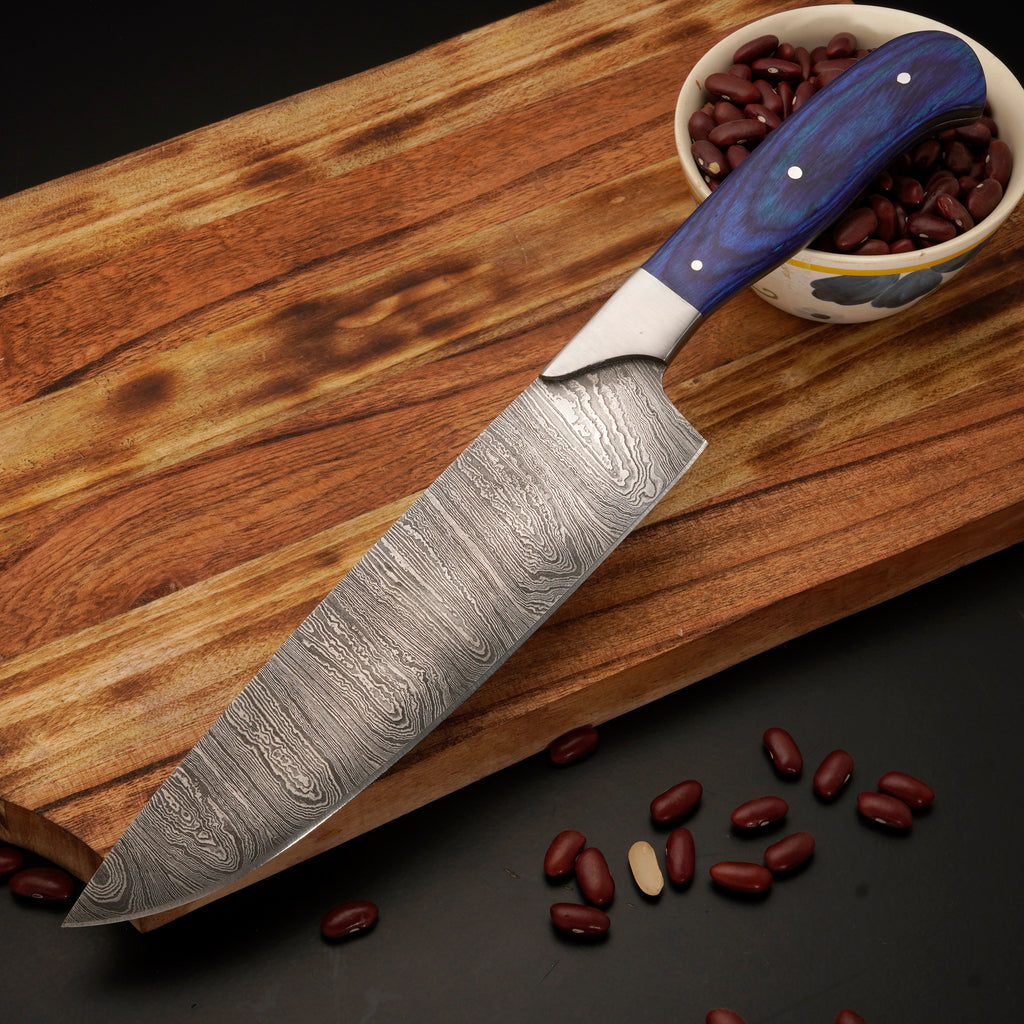 Hand forged Damascus steel 5 Piece Chef Knife Set - Kitchen Knife Set