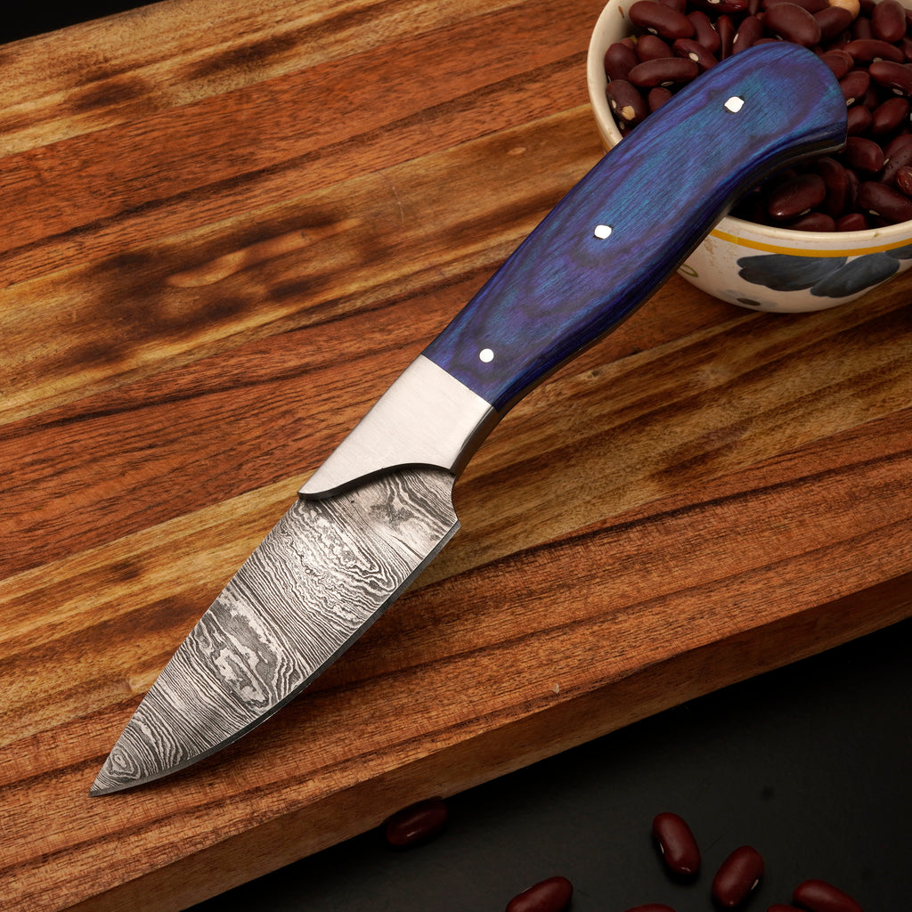 Hand forged Damascus steel 5 Piece Chef Knife Set - Kitchen Knife Set