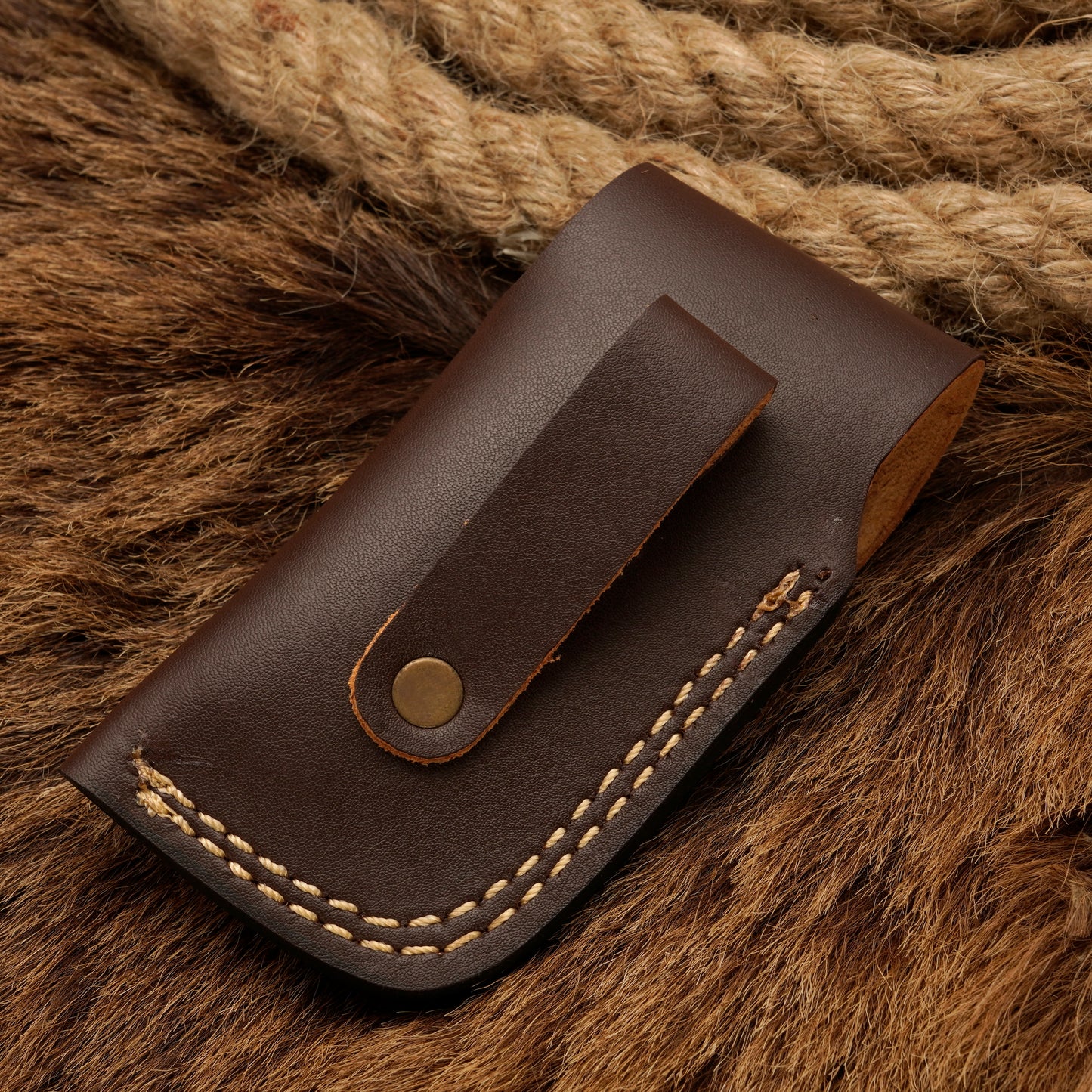 Handmade Damascus Steel Folding Knife | EDC Pocket knife Back lock folding knife