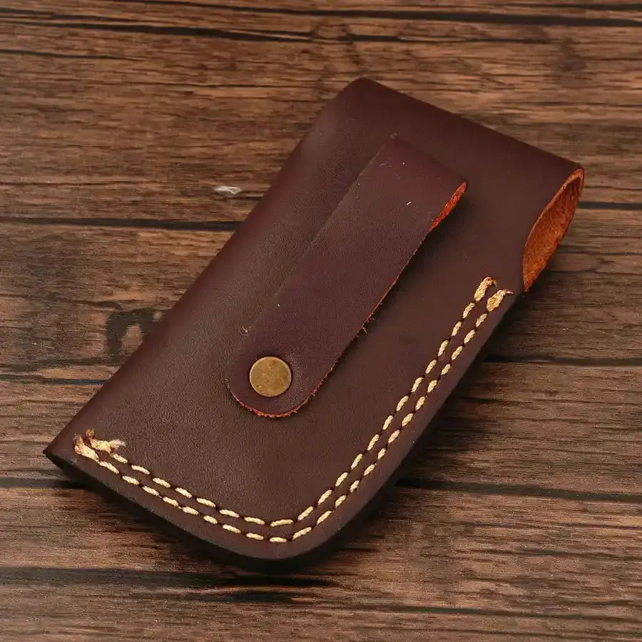 Handcraft Damascus Steel Hunting Pocket Knife-Camping Folding Blade With Burn Horn & Pakka Wood Handle - Hunt Craft Knives