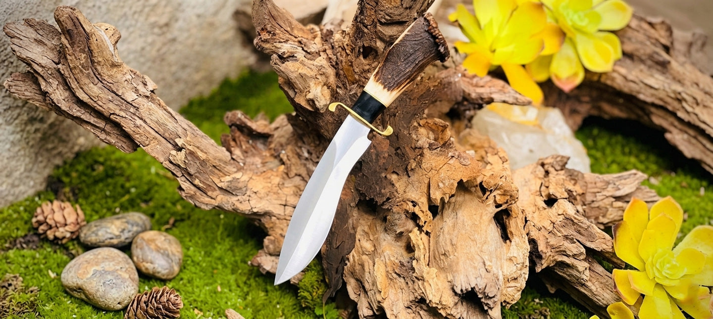 Stag & Ram Horn Handle Knives - image 1