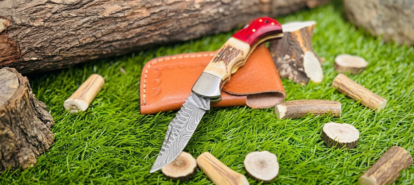 Stag & Ram Horn Handle Knives - image 3